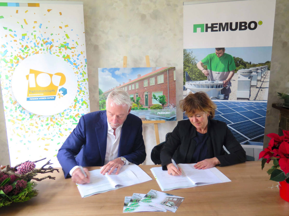 Patrimonium en Hemubo tekenen voor Lindenlaan