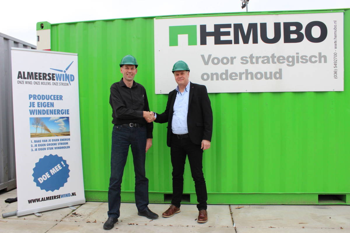 CO2 neutrale energie van Almeerse Wind is een logische stap