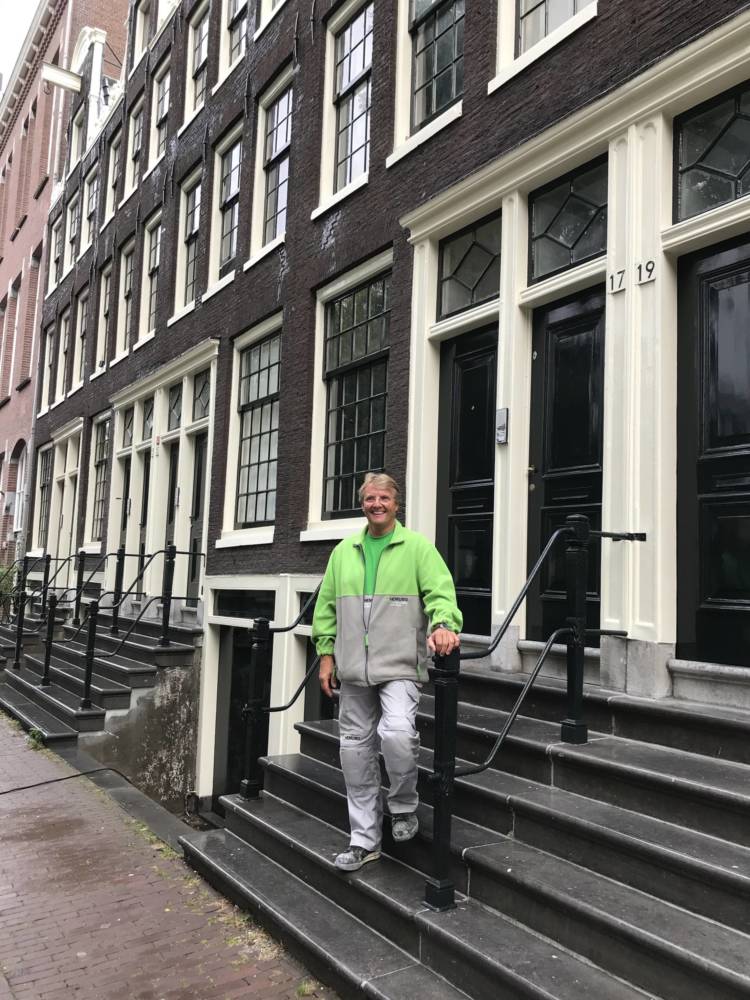Ronald Biben 25 jaar in dienst: 