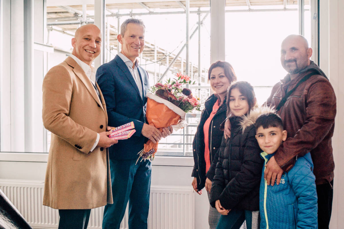 Mitros en Hemubo leveren laatste woning complex ‘ACA’ Overvecht op