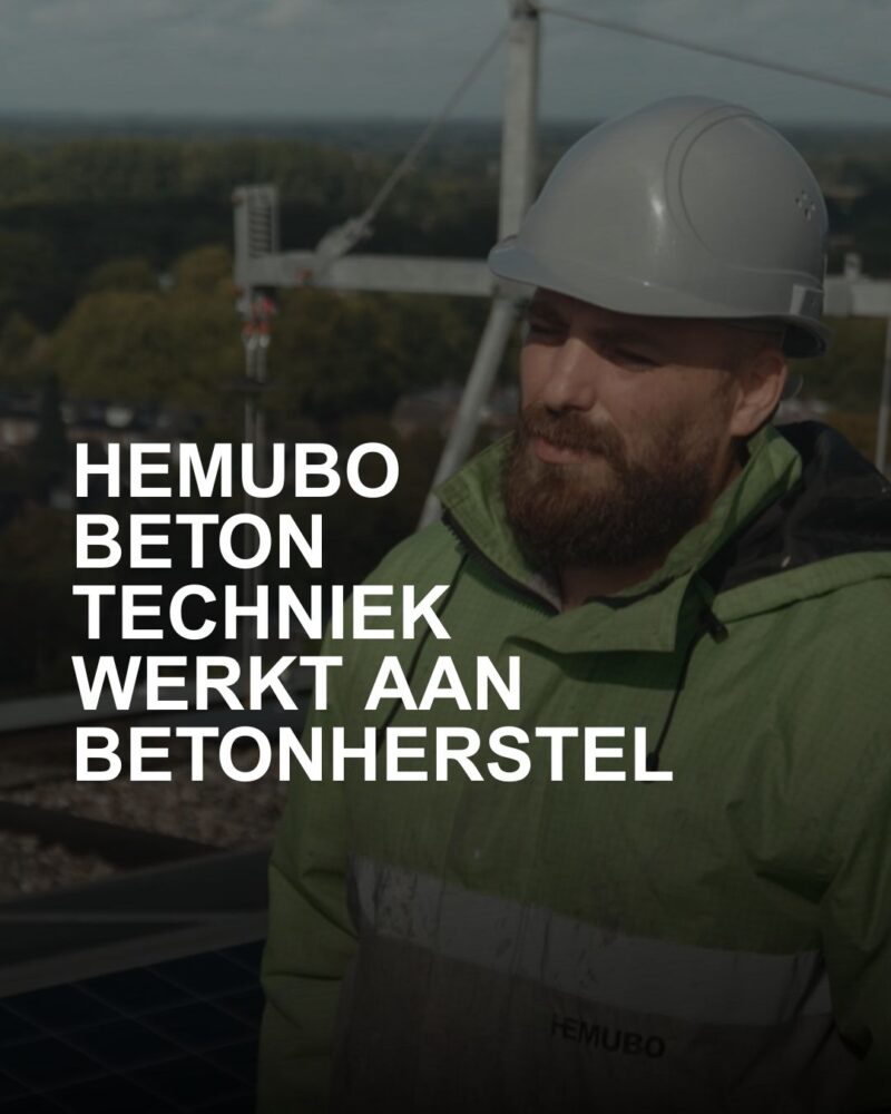 Hemubo Betontechniek werkt in Ede aan 12 verschillende flats aan betonherstel, schilderwerk, balkon vernieuwing etc. Aan de 13-hoogflat ‘Veldzicht’ worden alle balkons geconserveerd zodat ze voor de komende 20 jaar weer in orde zijn. De balkons worden opgeschuurd, gecoat en geschilderd.